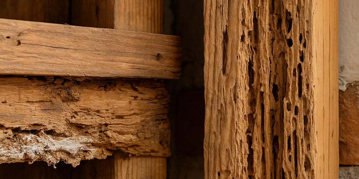 Mérules et termites un danger invisible pour votre maison en Normandie