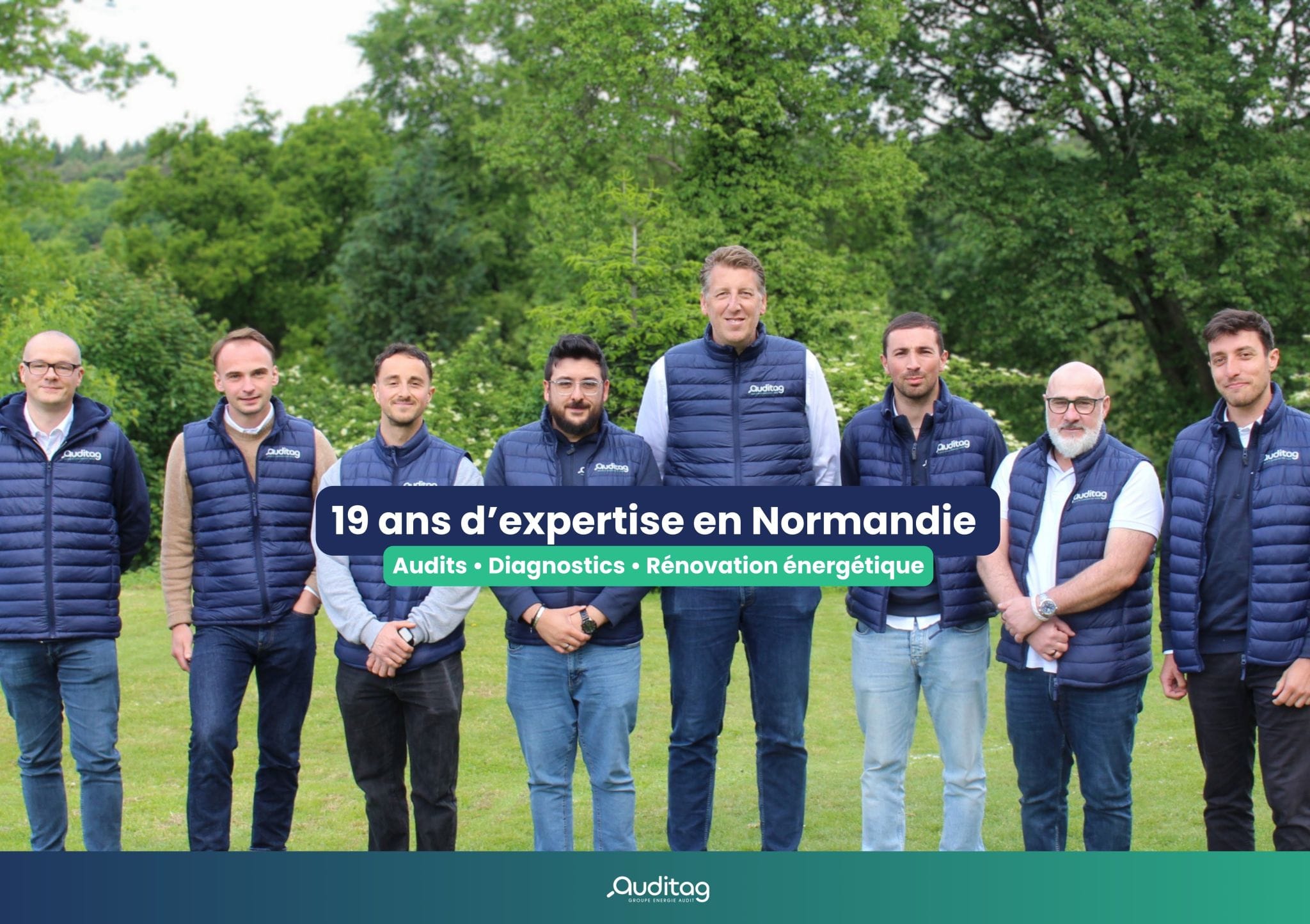 Équipe AUDITAG – 19 ans d'expertise en Normandie